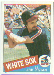 1985 Topps Baseball Cards      052      Jerry Dybzinski
